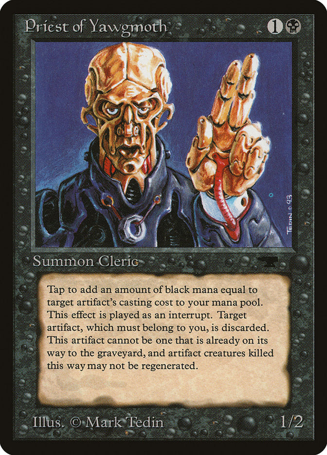 Priest of Yawgmoth [Antiquities] | Good Games Adelaide SA