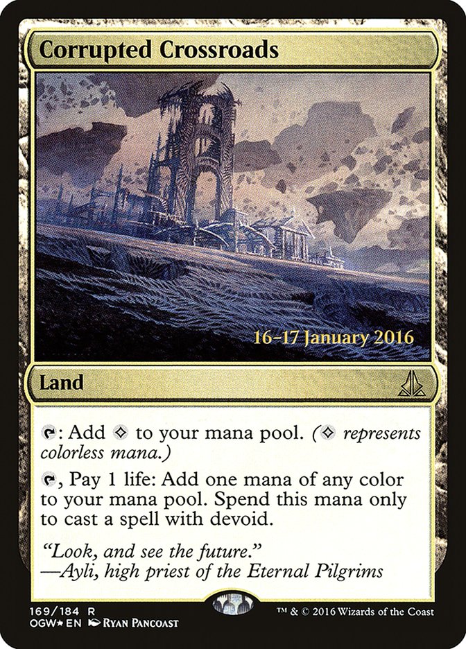 Corrupted Crossroads [Oath of the Gatewatch Promos] | Good Games Adelaide SA