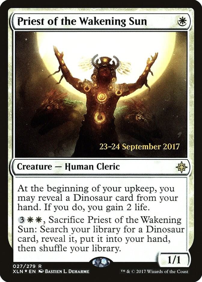 Priest of the Wakening Sun 27 (Prerelease Cards)  - Foil | Good Games Adelaide SA