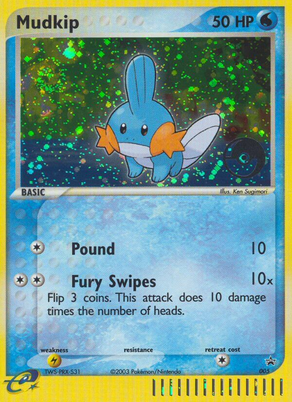 Mudkip (005) [Nintendo: Black Star Promos] | Good Games Adelaide SA