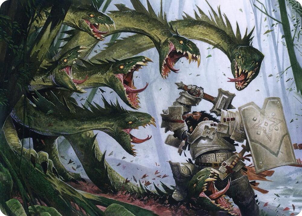 Lair of the Hydra Art Card 67 (Art Series: Adventures in the Forgotten Realms)  | Good Games Adelaide SA