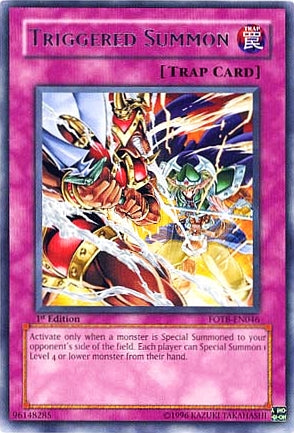 Triggered Summon [FOTB-EN046] Rare | Good Games Adelaide SA