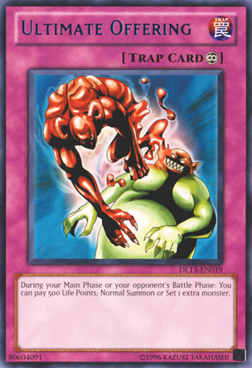 Ultimate Offering (Blue) [DL13-EN019] Rare | Good Games Adelaide SA