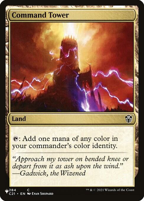 Command Tower C21 284 (The List Reprints)  | Good Games Adelaide SA