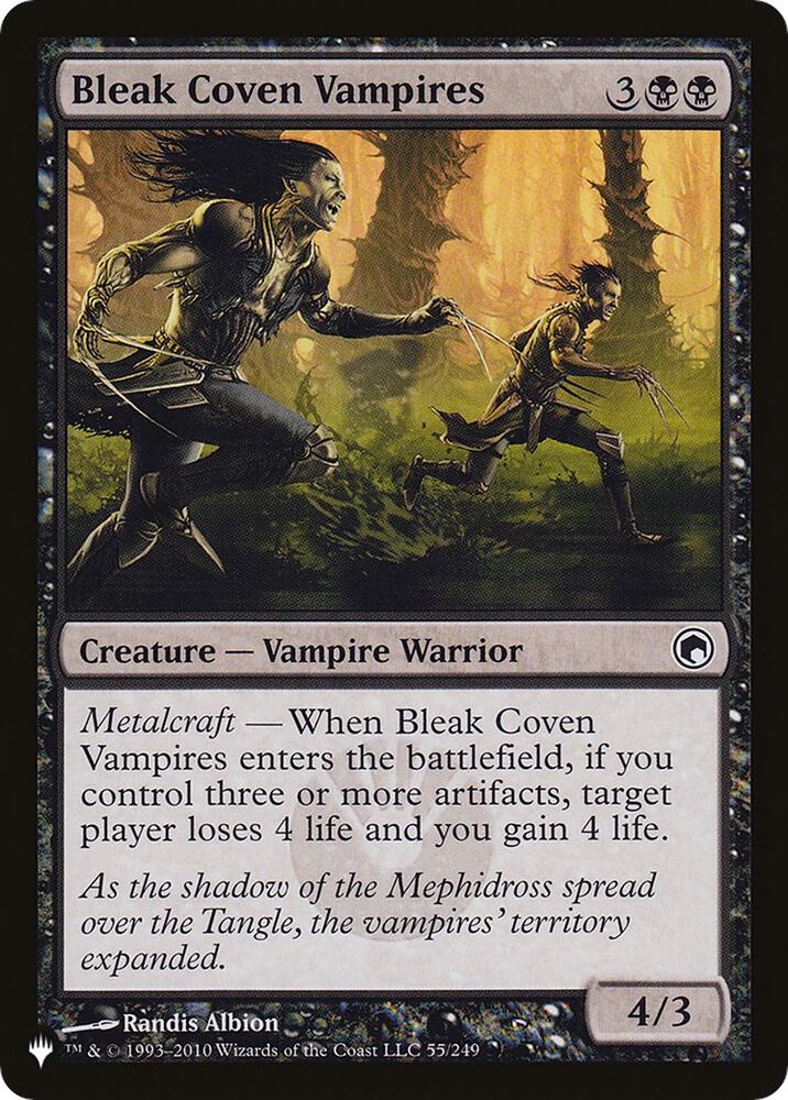 Bleak Coven Vampires 55/249 (The List Reprints)  | Good Games Adelaide SA