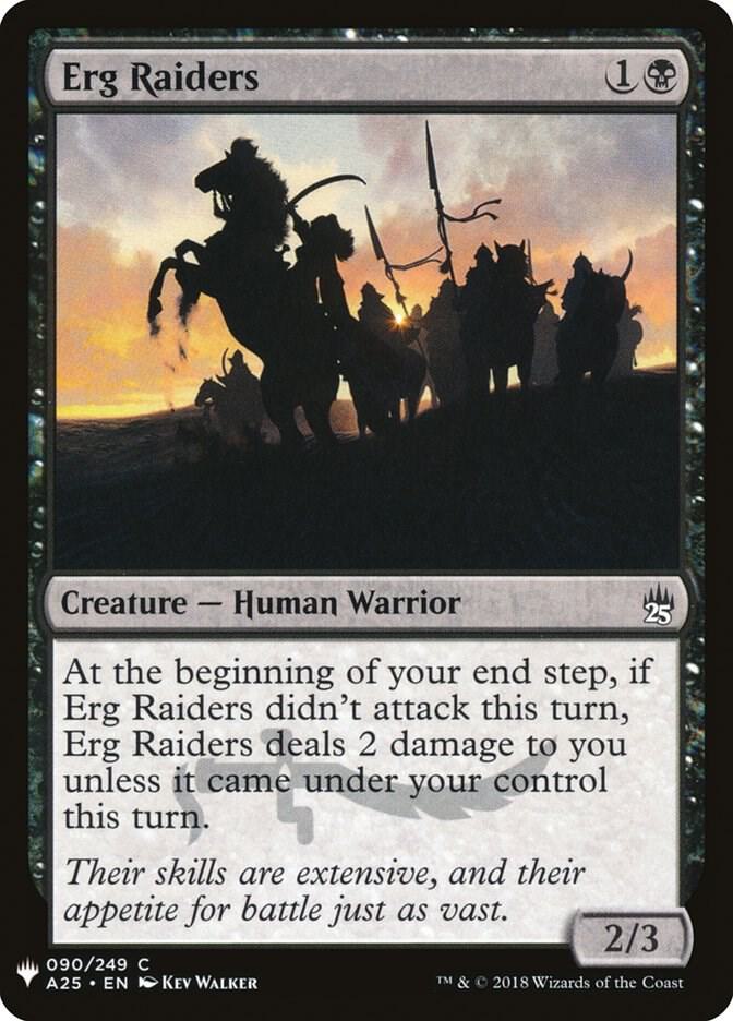 Erg Raiders 90 (The List Reprints)  | Good Games Adelaide SA