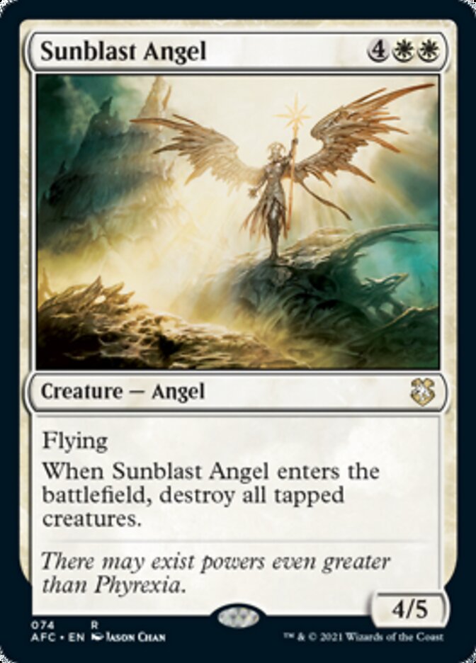 Sunblast Angel [Dungeons & Dragons: Adventures in the Forgotten Realms Commander] | Good Games Adelaide SA