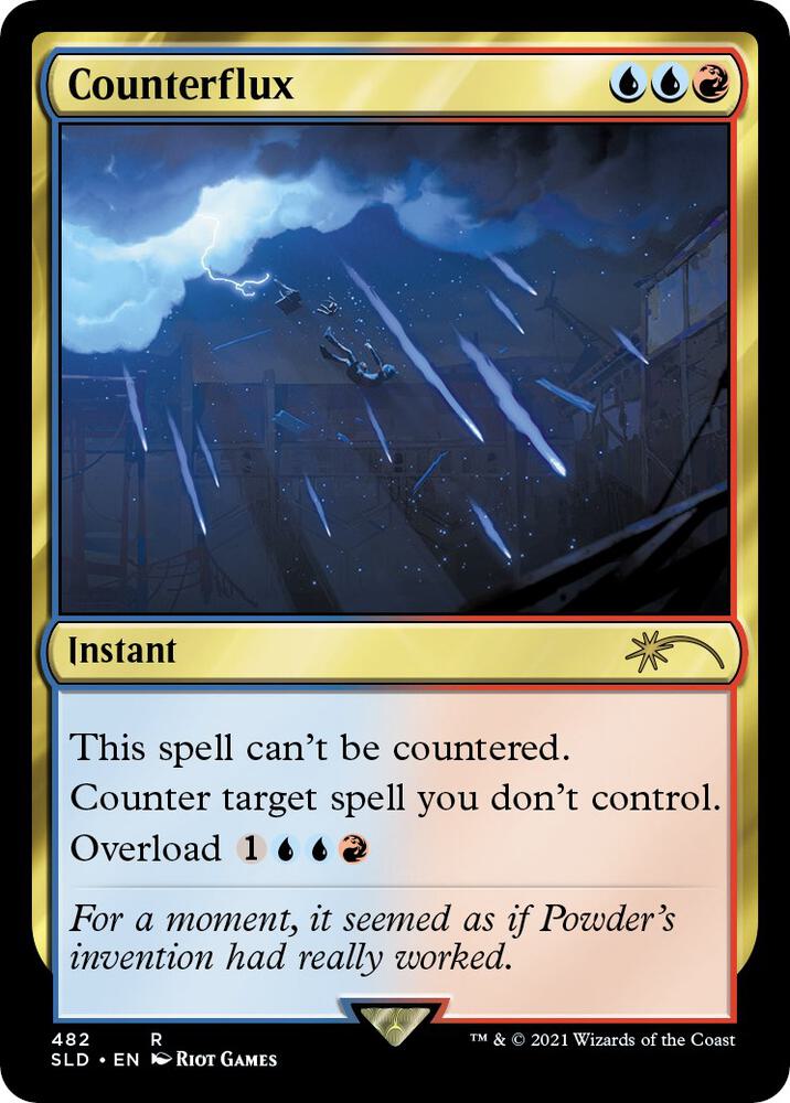 Counterflux 482 482 (Secret Lair Drop Series)  - Foil | Good Games Adelaide SA