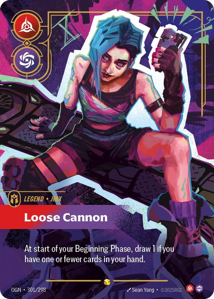 Jinx - Loose Cannon 301/298 (Origins)  - Foil | Good Games Adelaide SA