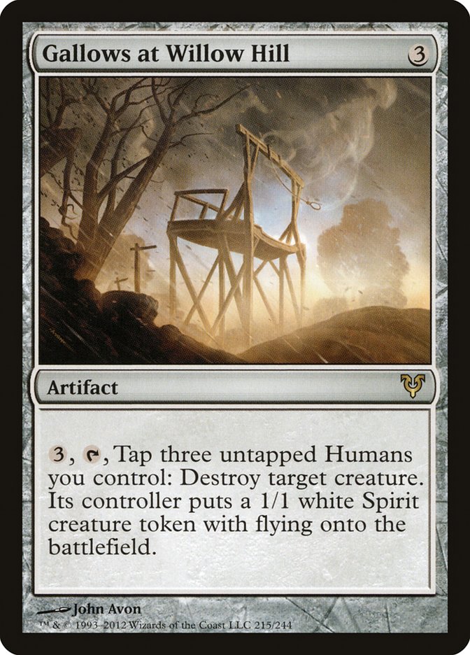 Gallows at Willow Hill 215 (Avacyn Restored)  - Foil | Good Games Adelaide SA