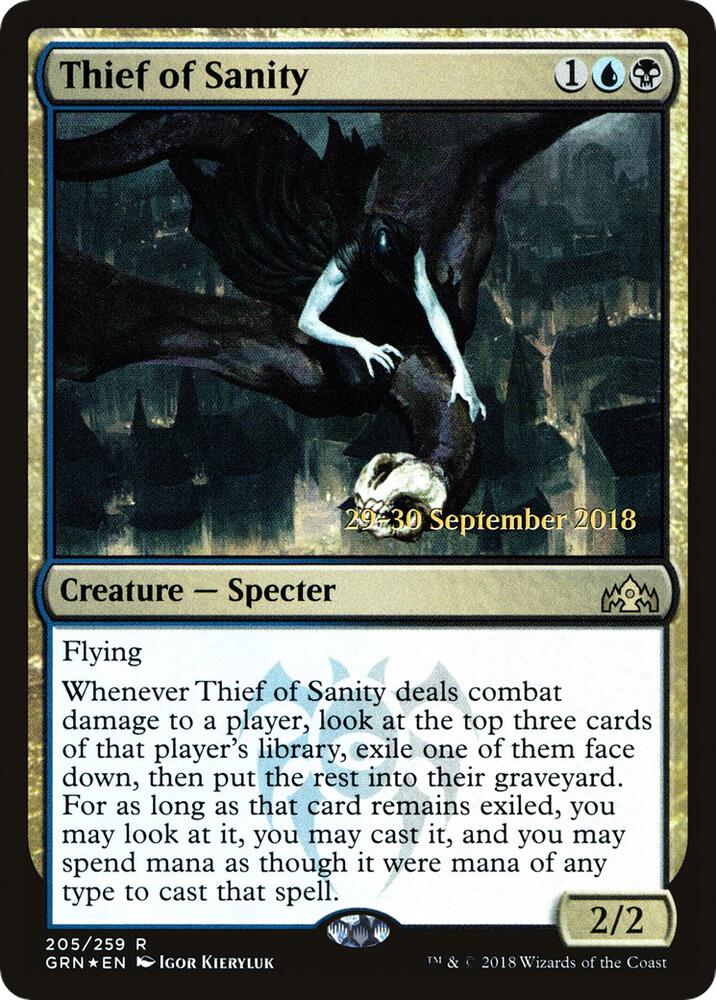 Thief of Sanity 205 (Prerelease Cards)  - Foil | Good Games Adelaide SA