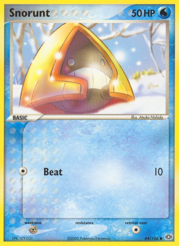Snorunt (64/106) [EX: Emerald] | Good Games Adelaide SA