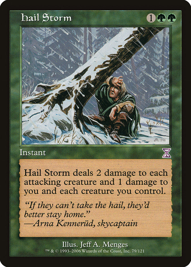 Hail Storm 79 (Timeshifted)  - Foil | Good Games Adelaide SA