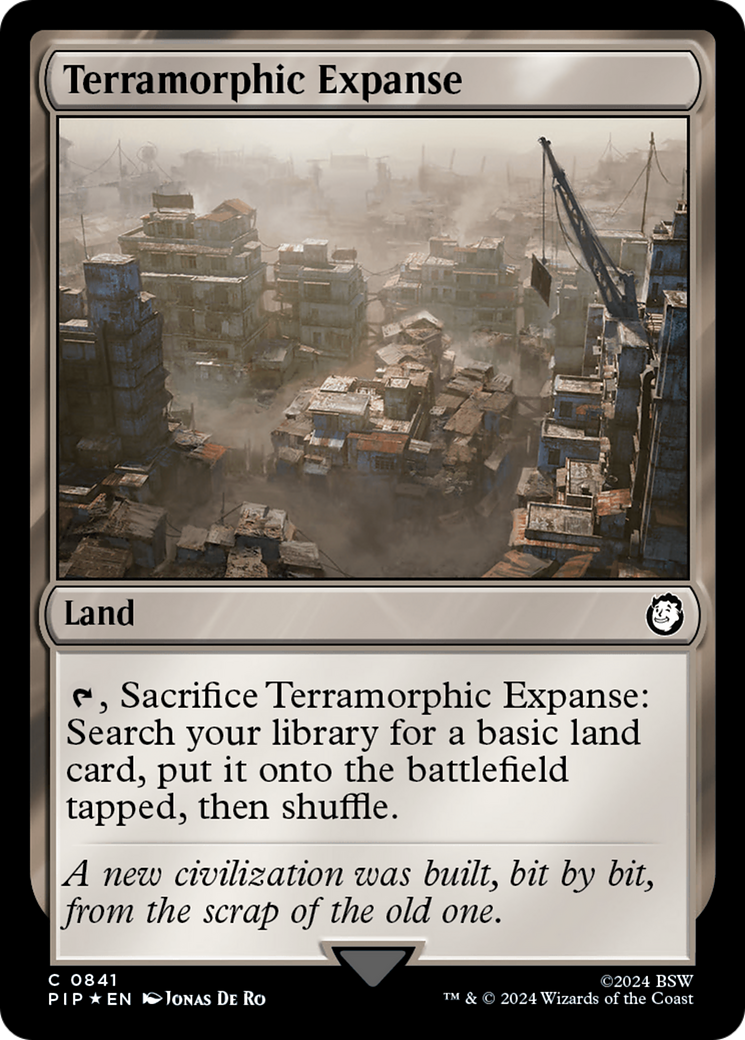 Terramorphic Expanse (Surge Foil) [Fallout] | Good Games Adelaide SA