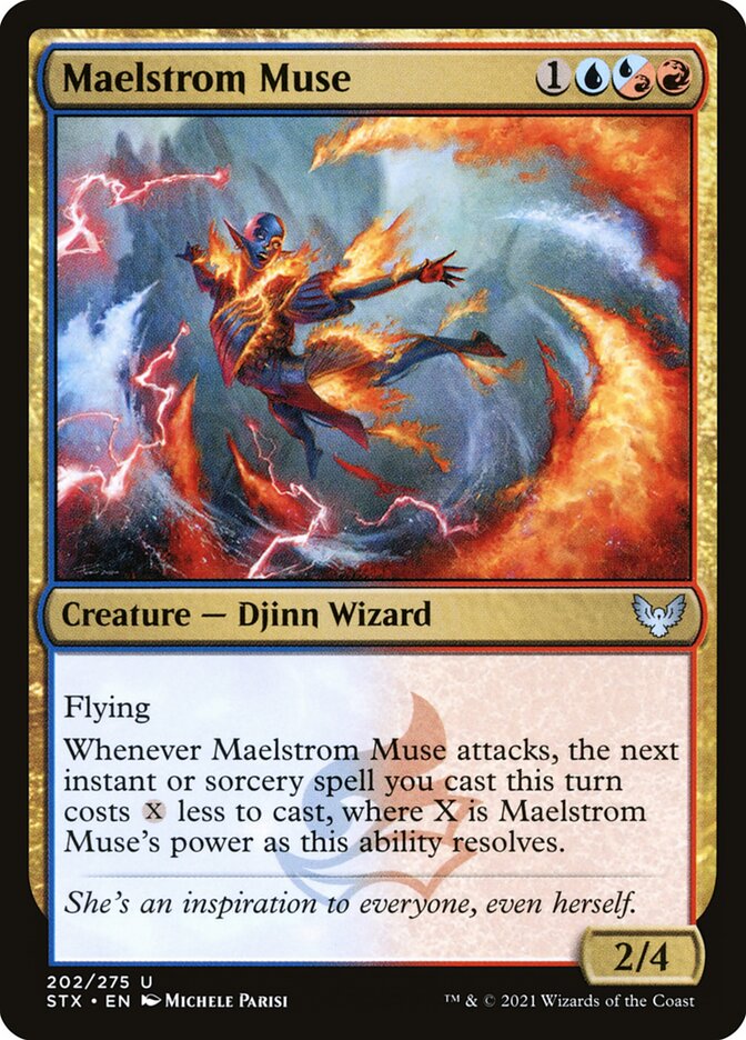 Maelstrom Muse 202 (Strixhaven: School of Mages)  - Foil | Good Games Adelaide SA