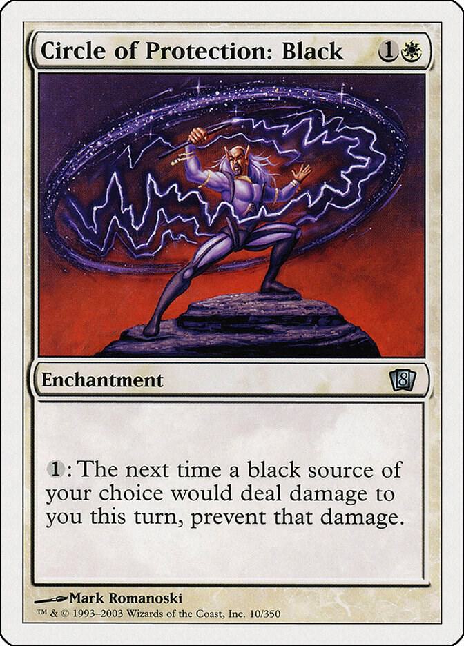 Circle of Protection Black 10 (8th Edition)  | Good Games Adelaide SA