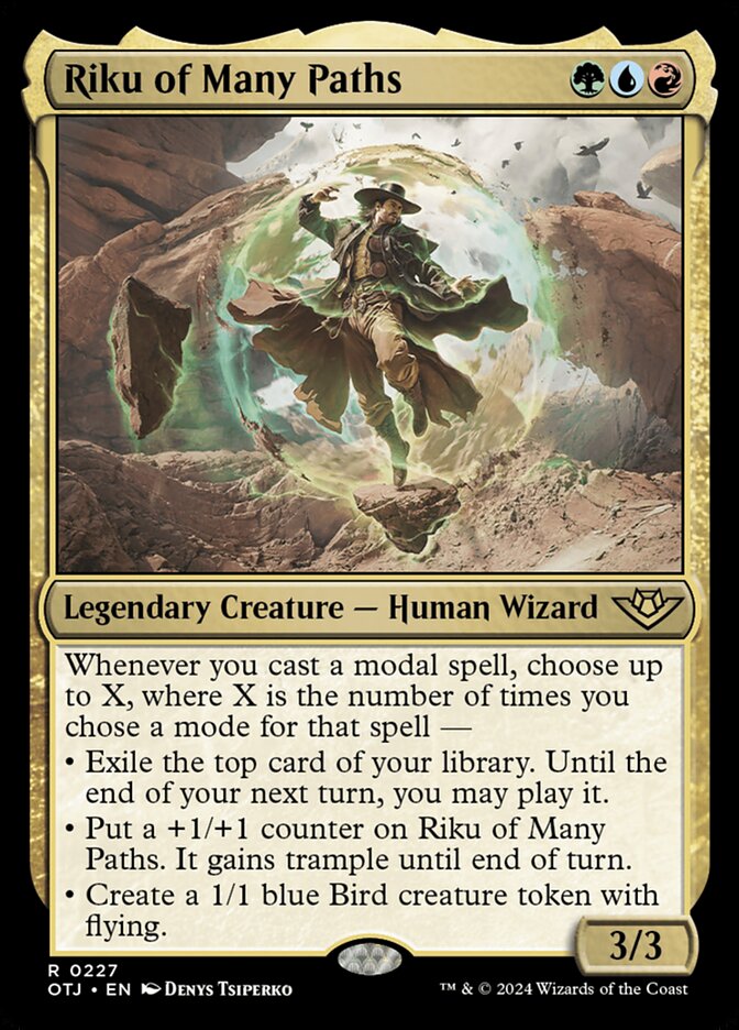 Riku of Many Paths 227 (Outlaws of Thunder Junction)  | Good Games Adelaide SA