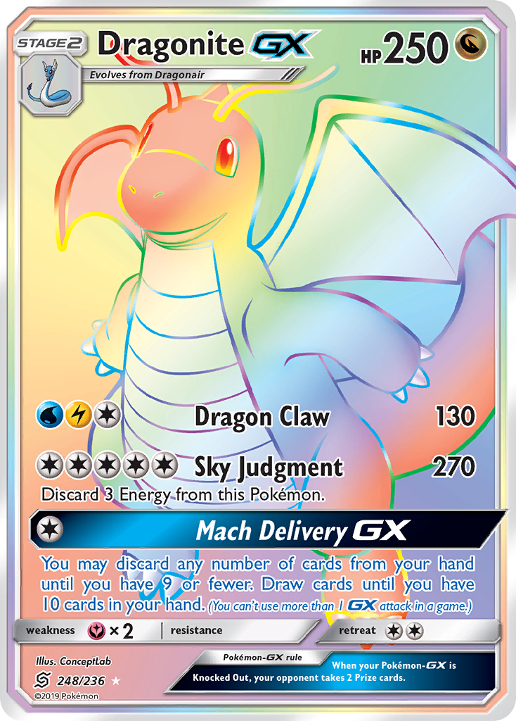 Dragonite GX (248/236) [Sun & Moon: Unified Minds] | Good Games Adelaide SA