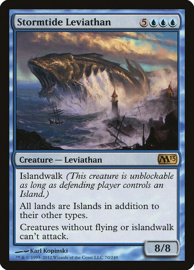 Stormtide Leviathan 70 (Magic 2013 (M13))  - Foil | Good Games Adelaide SA