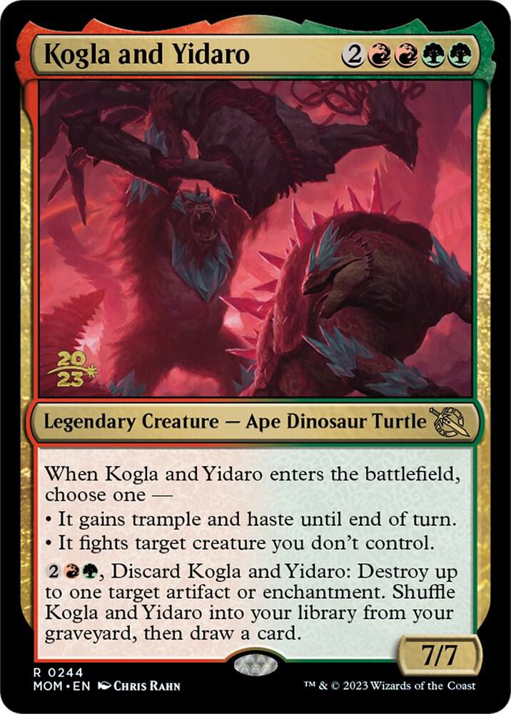 Kogla and Yidaro 244 (Prerelease Cards)  - Foil | Good Games Adelaide SA