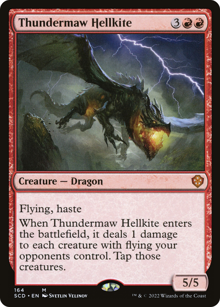 Thundermaw Hellkite [Starter Commander Decks] | Good Games Adelaide SA