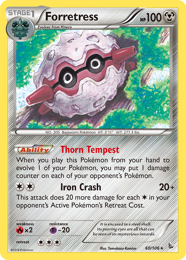 Forretress (60/106) [XY: Flashfire] | Good Games Adelaide SA