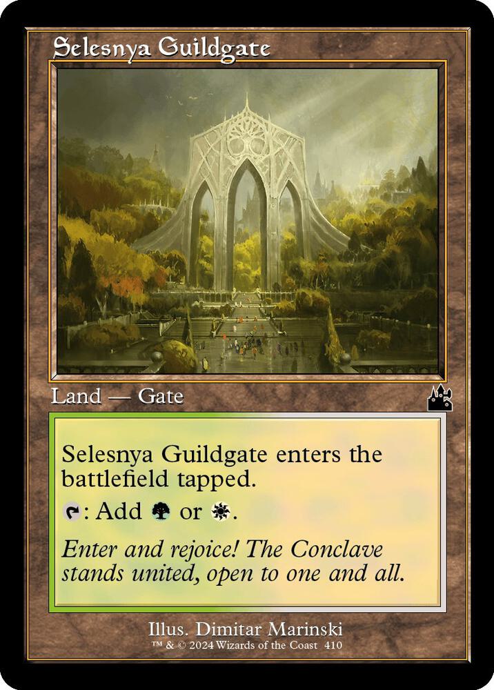 Selesnya Guildgate 410 (Ravnica Remastered)  - Foil | Good Games Adelaide SA