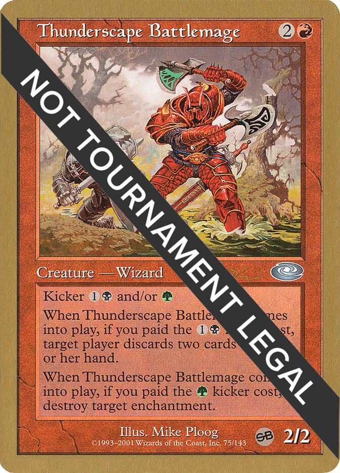 Thunderscape Battlemage 2001 Jan Tomcani PLS  (World Championship Decks)  | Good Games Adelaide SA