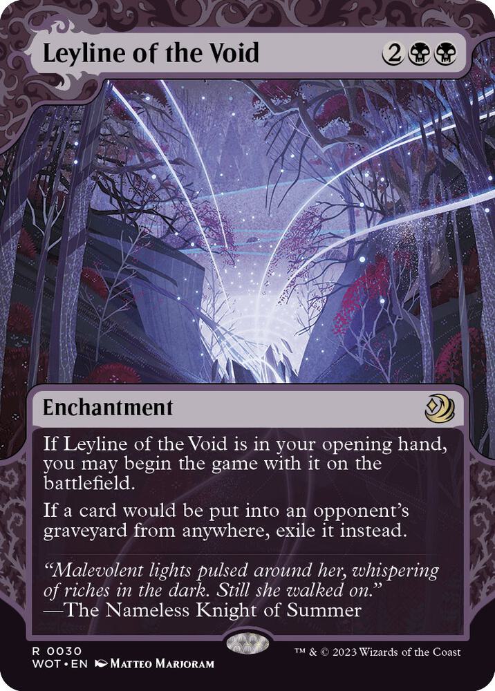 Leyline of the Void 30 (Wilds of Eldraine: Enchanting Tales)  | Good Games Adelaide SA