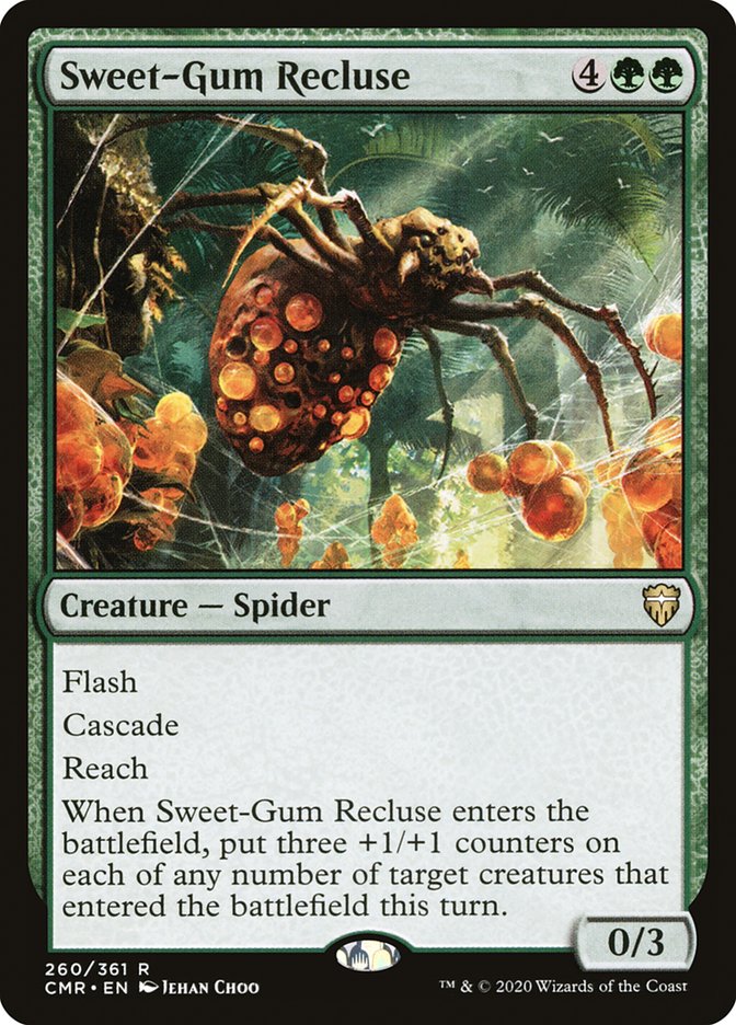 Sweet-Gum Recluse [Commander Legends] | Good Games Adelaide SA