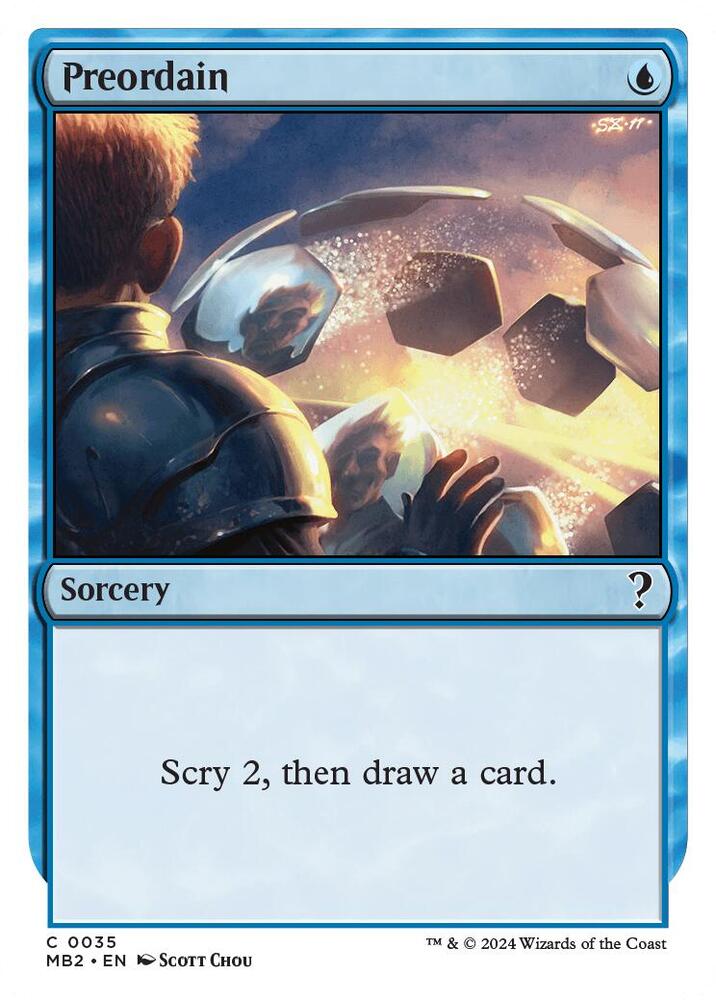 Preordain 35 (Mystery Booster 2)  | Good Games Adelaide SA