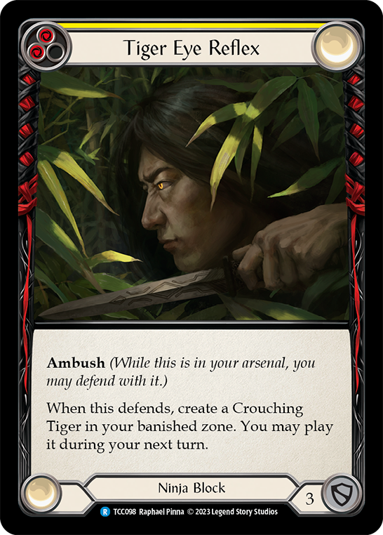 Tiger Eye Reflex (Yellow) [TCC098] (Round the Table: TCC x LSS) | Good Games Adelaide SA