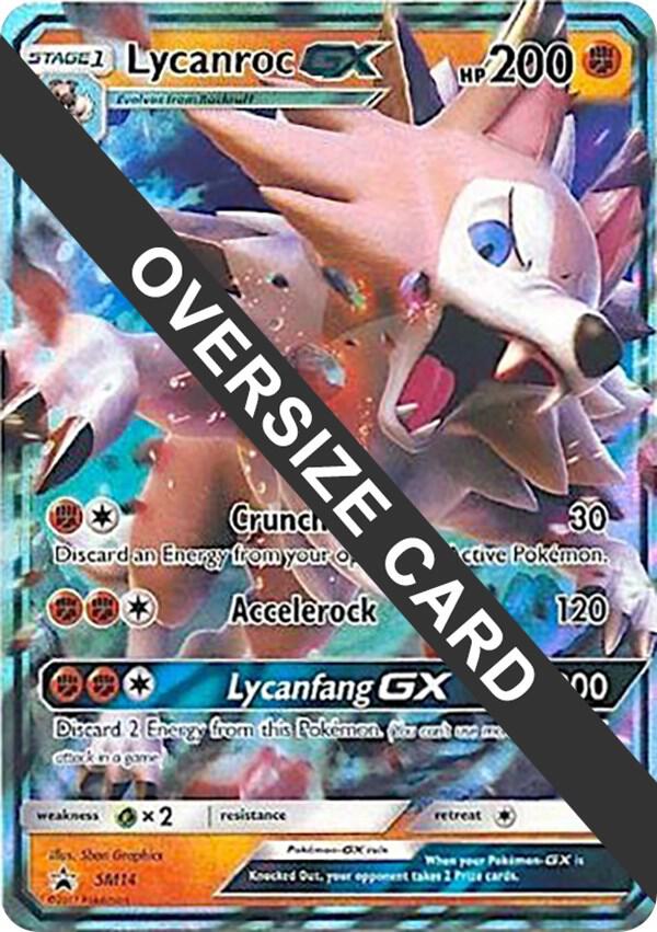 Lycanroc GX SM14 SM14 (Jumbo Cards)  - Holofoil | Good Games Adelaide SA