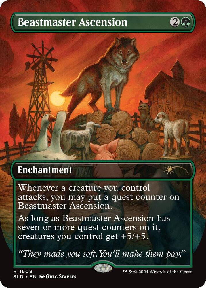 Beastmaster Ascension 1609 (Secret Lair Drop Series)  | Good Games Adelaide SA