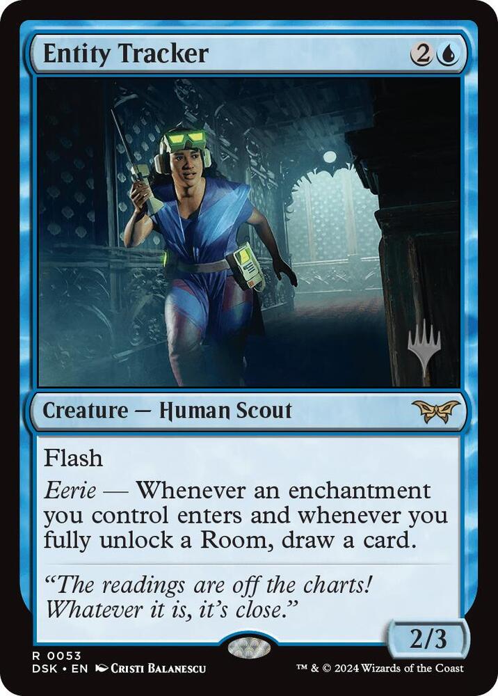 Entity Tracker 0053 53 (Promo Pack: Duskmourn: House of Horror)  - Foil | Good Games Adelaide SA