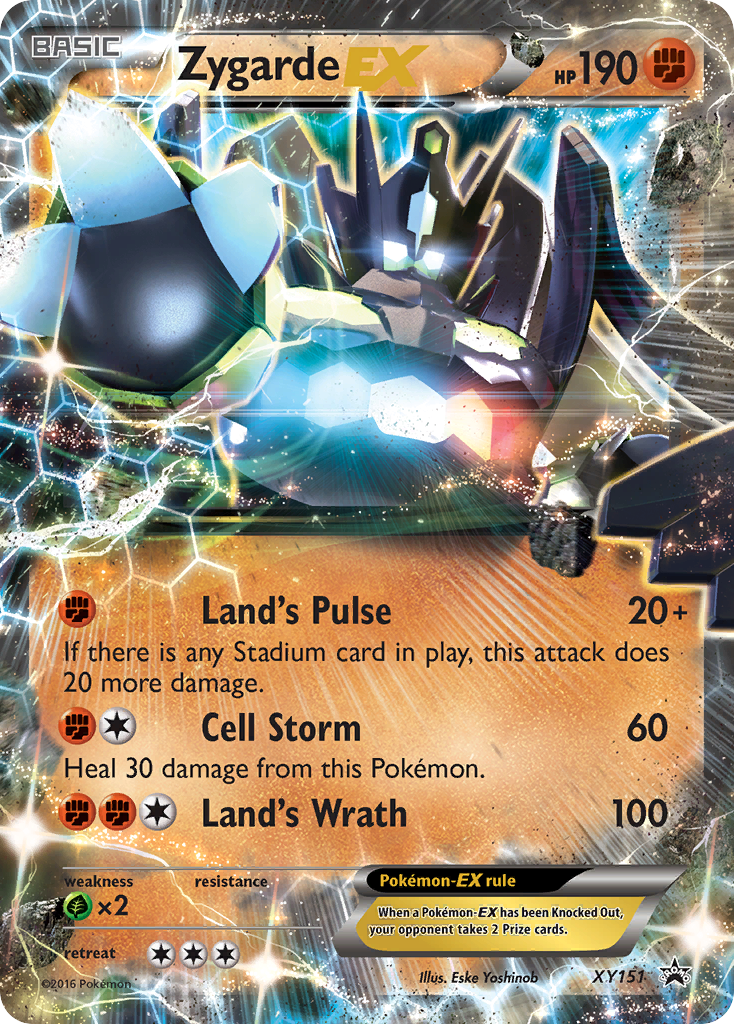 Zygarde EX (XY151) [XY: Black Star Promos] | Good Games Adelaide SA