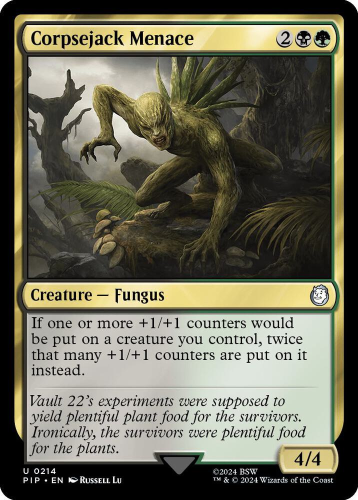 Corpsejack Menace 214 (Universes Beyond: Fallout)  - Foil | Good Games Adelaide SA