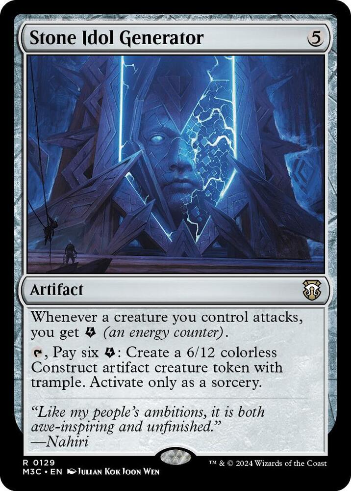 Stone Idol Generator 129 (Commander: Modern Horizons 3)  | Good Games Adelaide SA