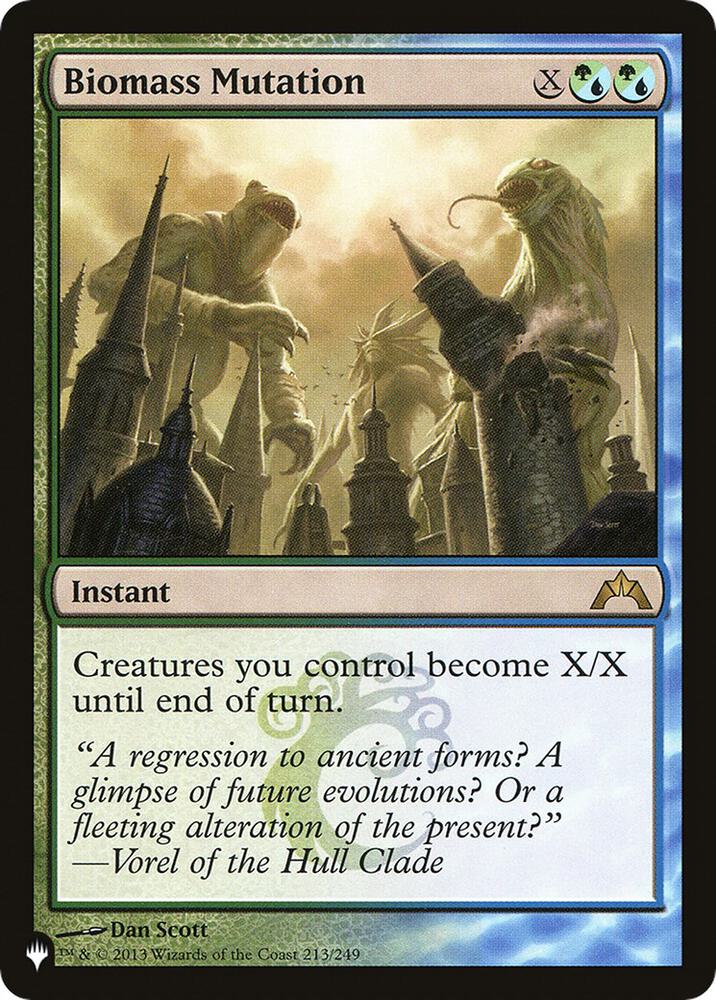 Biomass Mutation 213/249 (The List Reprints)  | Good Games Adelaide SA