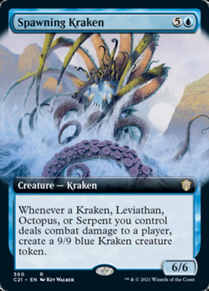 Spawning Kraken (Extended) [Commander 2021] | Good Games Adelaide SA
