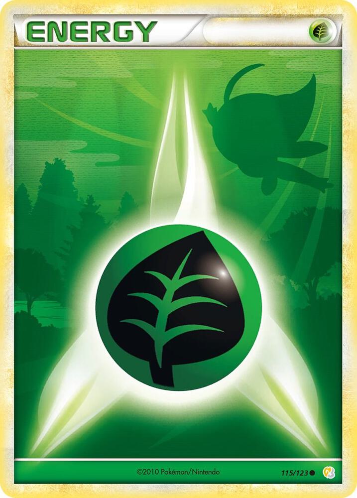 Grass Energy 115/123 (HeartGold SoulSilver)  | Good Games Adelaide SA