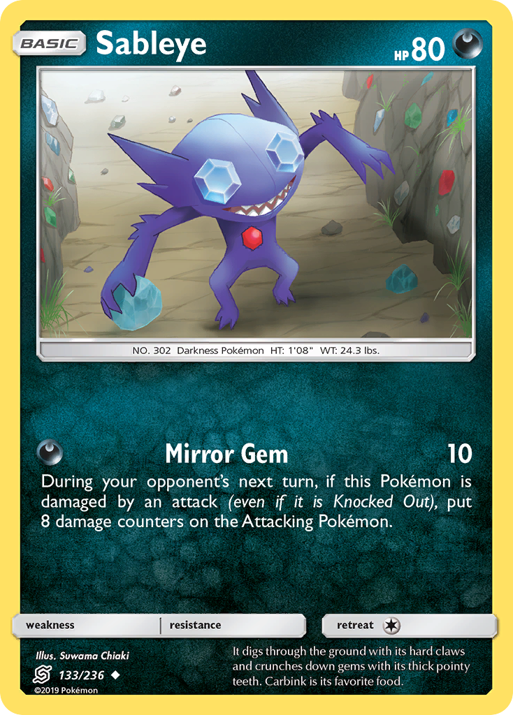 Sableye (133/236) [Sun & Moon: Unified Minds] | Good Games Adelaide SA