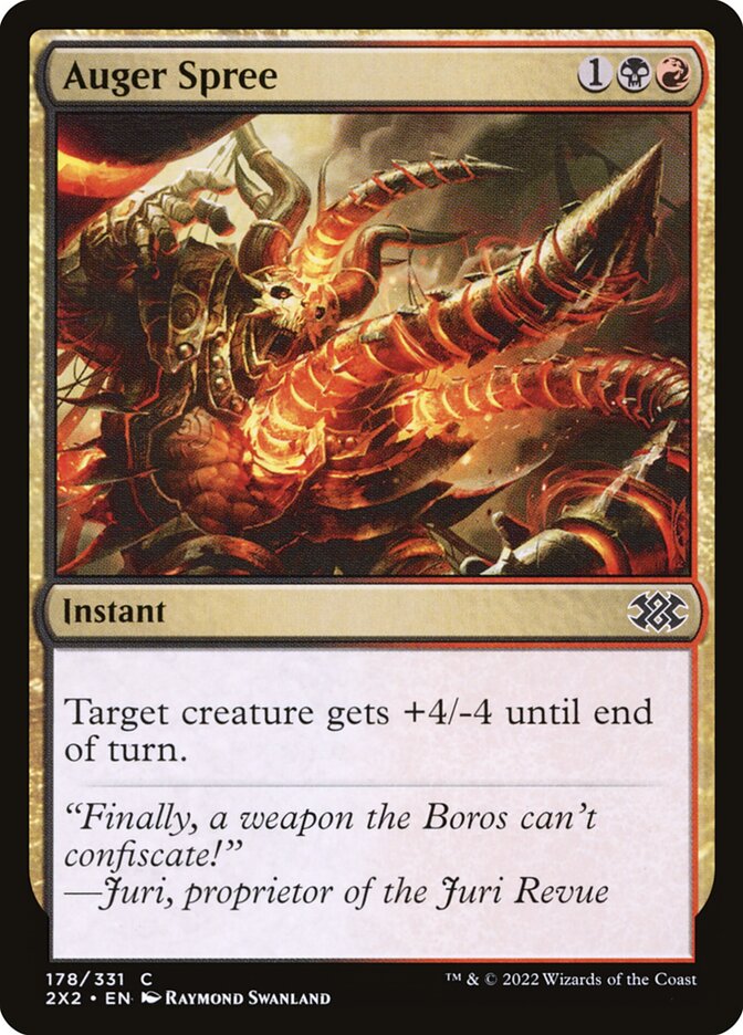 Auger Spree 178 (Double Masters 2022)  - Foil | Good Games Adelaide SA