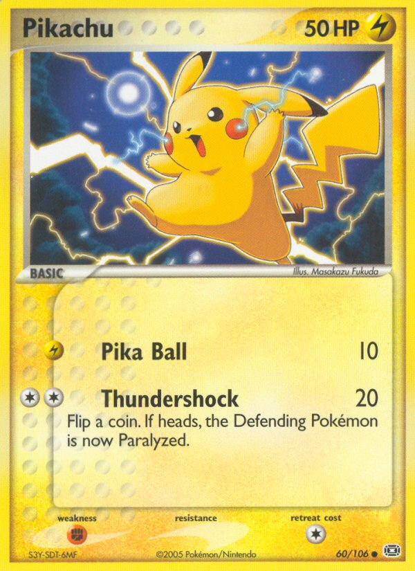 Pikachu (60/106) [EX: Emerald] | Good Games Adelaide SA
