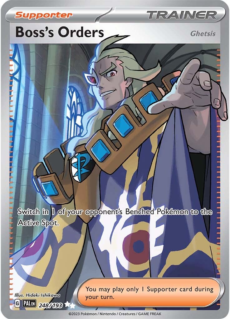 Boss's Orders (248/193) [Scarlet & Violet: Paldea Evolved] | Good Games Adelaide SA