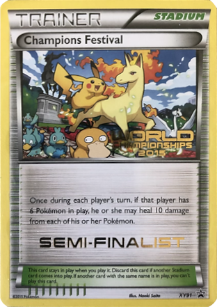 Champions Festival (XY91) (2015 Semi-Finalist) [XY: Black Star Promos] | Good Games Adelaide SA