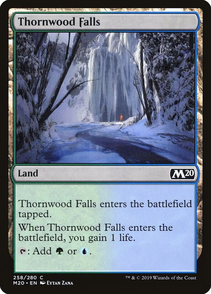 Thornwood Falls 258 (Core Set 2020)  - Foil | Good Games Adelaide SA