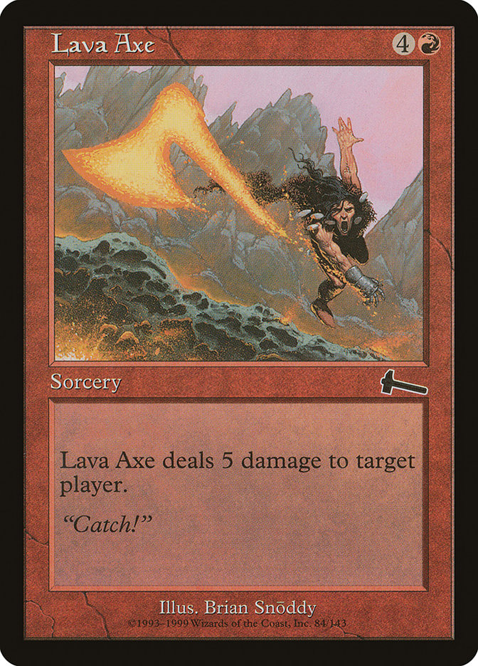 Lava Axe [Urza's Legacy] | Good Games Adelaide SA