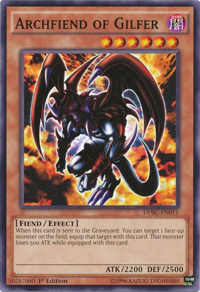 Archfiend of Gilfer [DPBC-EN011] Common | Good Games Adelaide SA
