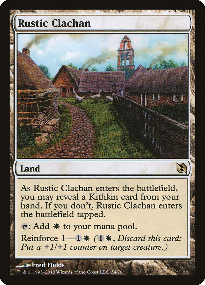 Rustic Clachan 34 (Duel Decks: Elspeth vs. Tezzeret)  | Good Games Adelaide SA